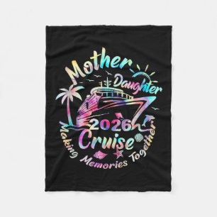 Cruise Moeder Dochter Reis 2026 Grappige Moeder Do Fleece Deken