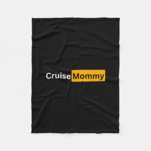 Cruise Moeder - Y Cruising Bon Voyage Cadeaus Fleece Deken