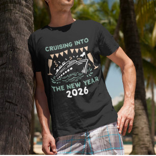 Cruise Nieuwjaar Cruise elk jaar op maat T-shirt