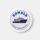 Cruise Professional Magnet Name Gift  Magneet (Voorkant)