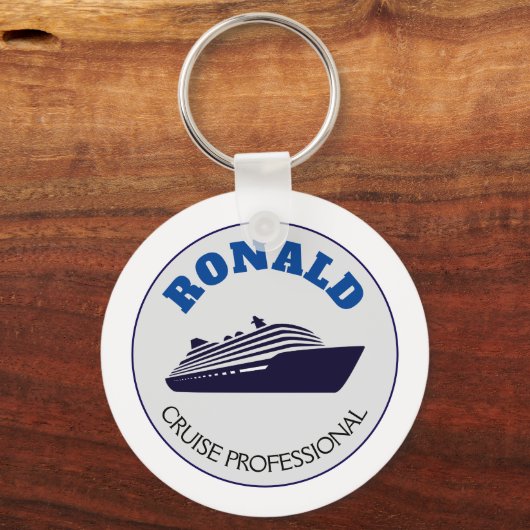 Cruise Professional Sleutelhanger Mok Naam Gift (Voorkant)