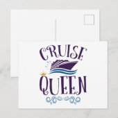 Cruise Queen Cute Cruising Women Briefkaart (Voorkant / Achterkant)