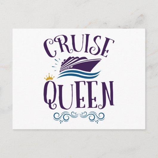 Cruise Queen Cute Cruising Women Briefkaart (Voorkant)
