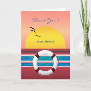 Cruise - Room Steward - Bedankt voor het geven van