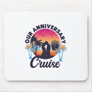 Cruise Schip Vakantie Echtergenote Huwelijk Jubile Muismat