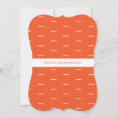 Cruise Ship All Aboard Ship Wedding Kaart (Achterkant)