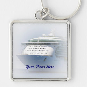 Cruise Ship Cameo met naam Sleutelhanger