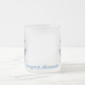 Cruise Ship Cameo Personalized Matglas Koffiemok (Center)