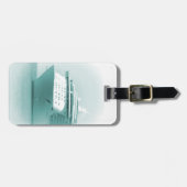 Cruise Ship Personalized Bagagelabel (Voorkant horizontaal)