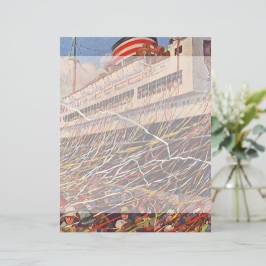 cruise Ship Vacation; Bon Voyage Party! (Staand voorkant)