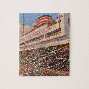cruise Ship Vacation; Bon Voyage Party! Legpuzzel