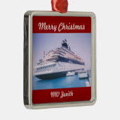Cruise Ship Zenith  Metalen Ornament (Rechts)