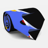 Cruise Ships Vintage Poster Ocean Liner Stropdas (Opgerold)