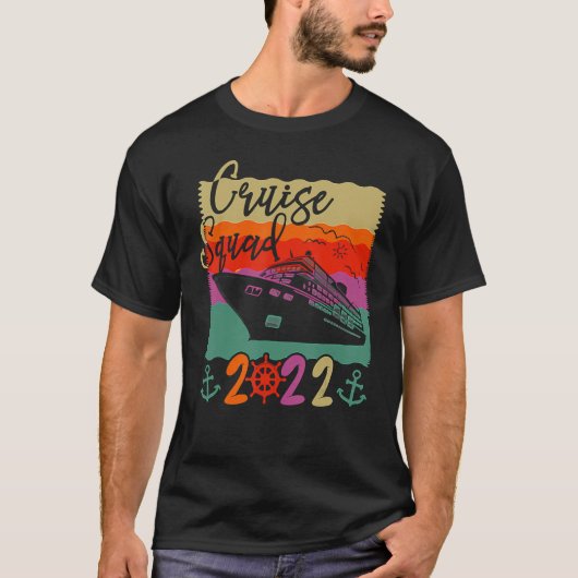 Cruise Squad 2022 Matching Family Group With Ancho T-shirt (Voorkant)
