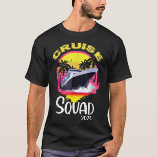 Cruise Squad 2023 Couples Group Sailing T-shirt
