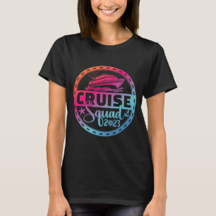 Cruise Squad 2023 Family Cruise Vacation Girl T-shirt