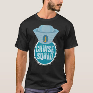 Cruise Squad 2023 for Family or Birthday with Sail T-shirt