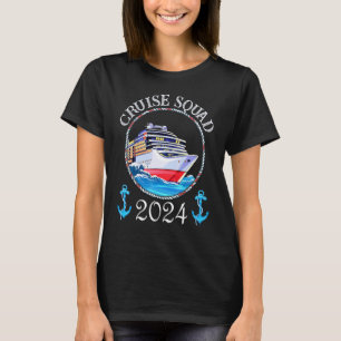 Cruise Squad 2024 Cruisers Overeenkomen Familie Cr T-shirt