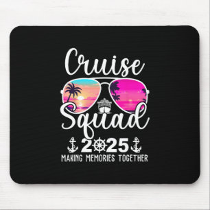 Cruise Squad 2025 Cruise Squad Vaart Zomer Vak Muismat