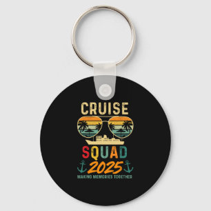 Cruise Squad 2025 Familie Vakantie Matching Groep Sleutelhanger