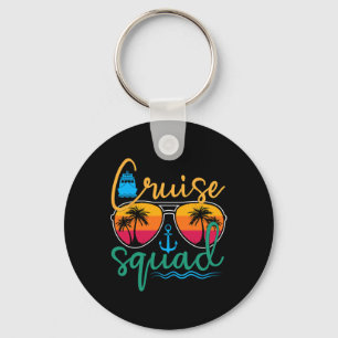 Cruise Squad 2025 Familie Vakantie Strand Matching Sleutelhanger