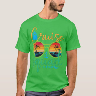 Cruise Squad 2025 Familie Vakantie Strand Matching T-shirt