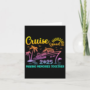 Cruise Squad 2025 Familie Vrienden Vakantie Matchi Kaart