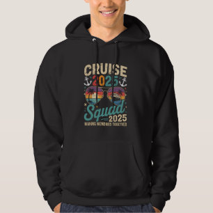 Cruise Squad 2025 Familiegroep Matching Summer Vac Hoodie