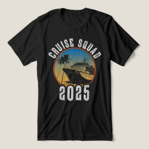 Cruise Squad 2025 – Leuke groepsvakantie Tri-Blend Shirt