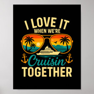 Cruise Squad 2025 Outfits Vrienden Familie Koppels Poster