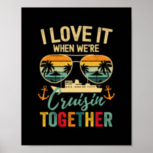 Cruise Squad 2025 Outfits Vrienden Familie Koppels Poster