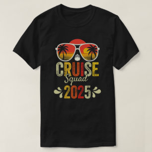 Cruise Squad 2025 Overeenkomstige Zomer Vakantie F T-shirt