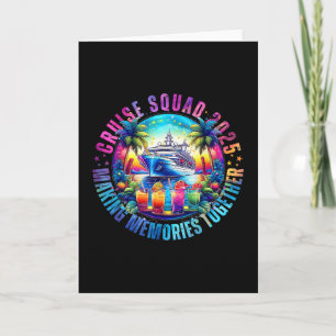 Cruise Squad 2025 Samen Herinneringen Maken Zomer Kaart