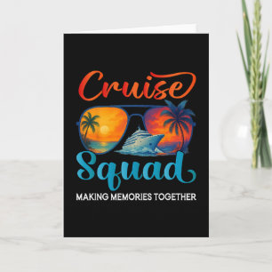 Cruise Squad 2025 Vrienden Familie Vakantie Matchi Kaart