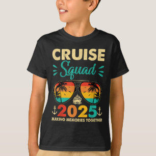 Cruise Squad 2025 Zomer Vakantie Bijpassende Famil T-shirt