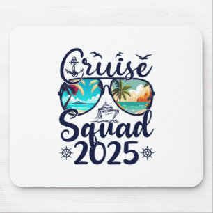 Cruise Squad 2025 Zomer Vakantie Matching Familie  Muismat