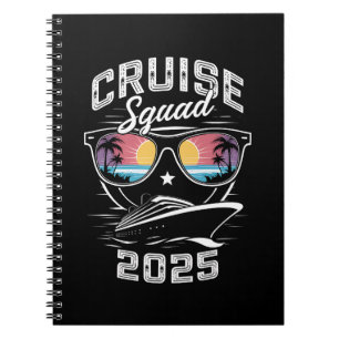 Cruise Squad 2025 Zomer Vakantie Matching Familie Notitieboek
