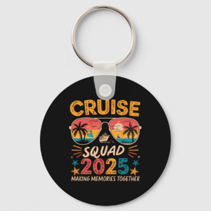 Cruise Squad 2025 Zomer Vakantie Matching Familie Sleutelhanger
