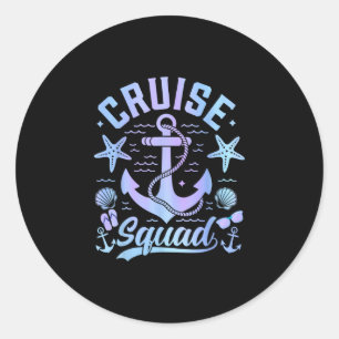 Cruise Squad 2026 Cruise Schip Vakantie Reis Tr Ronde Sticker