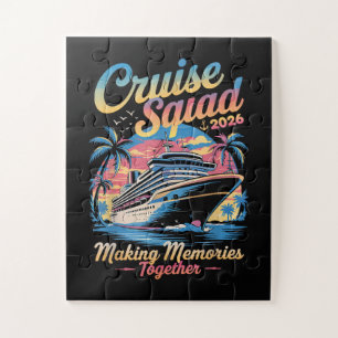 Cruise Squad 2026 Familie Cruise Matching Zomer Legpuzzel