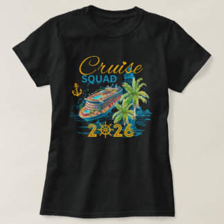 Cruise Squad 2026 Family Vacation T-shirt
