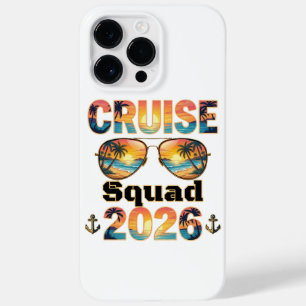 Cruise Squad 2026 - Retro Zonsondergang Case-Mate iPhone 14 Pro Max Hoesje