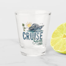 Cruise Squad 2026 Shot Glass Party Favor