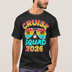 Cruise Squad 2026 Verjaardag van de Matching Famil T-shirt