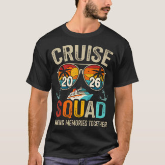 Cruise Squad 2026 Zomer Vakantie Familie Matchen T-shirt