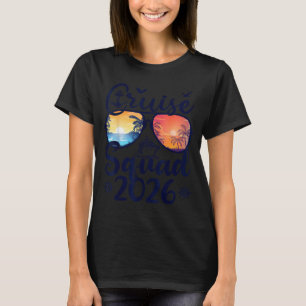 Cruise Squad 2026 Zomer Vakantie Matching Familie T-shirt