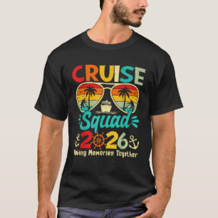 Cruise Squad 2026 Zomer Vakantie Matching Familie T-shirt
