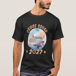 Cruise Squad 2027 Samen de Zeeën Overvaren T-shirt