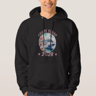 Cruise Squad 2028 De ultieme vakantie-ervaring Hoodie