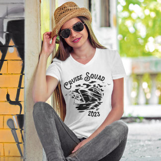 Cruise Squad Aangepaste Familie Groepsvakantie T-shirt